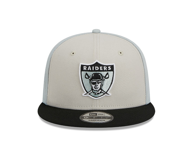 Shop New Era Men's NFL Las Vegas Raiders Sideline 9FIFTY Historic Cap White/Black Edmonton Canada Store