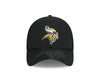 Shop New Era Men's NFL Minnesota Vikings Sideline 39THIRTY Top Visor Cap Black Edmonton Canada Store