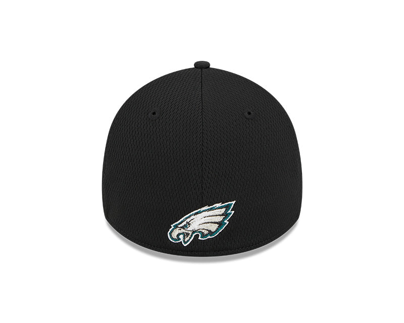 Men's New Era Black Philadelphia Eagles 2021 NFL Sideline Home Visor