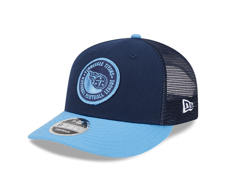 Shop New Era Men's NFL Tennessee Titans Sideline 9FIFTY LP Cap Blue/Blue Edmonton Canada Store