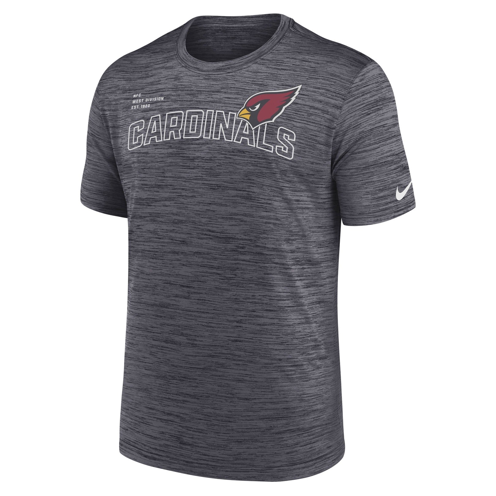 Shop Nike Men's NFL Arizona Cardinals Velocity Arch T-Shirt Black Edmonton Canada Store
