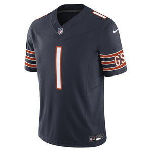 Shop Nike Men's NFL Chicago Bears Justin Fields Limited Jersey Navy Home Edmonton Canada Store