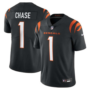 Shop Nike Men's NFL Cincinnati Bengals Ja'Marr Chase Limited Jersey Black Home Edmonton Canada Store