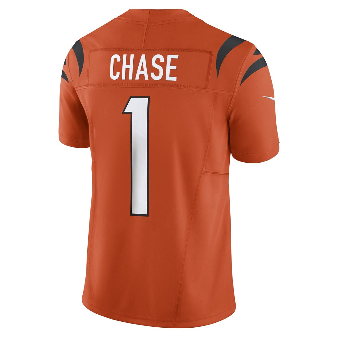 Ja'Marr Chase Cincinnati Bengals Men's Nike Dri-FIT NFL Limited Football  Jersey.