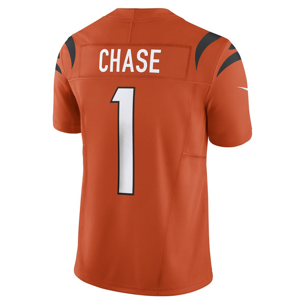 Nike Ja'Marr Chase Orange Cincinnati Bengals Alternate Game Jersey