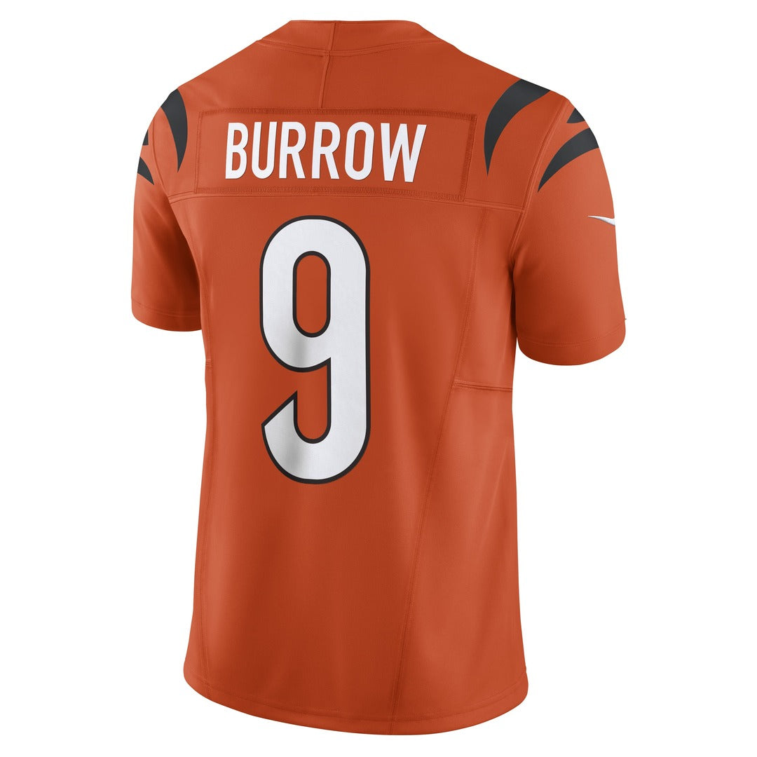 Shop Nike Men's NFL Cincinnati Bengals Joe Burrow Limited Jersey Orange Alternate Edmonton Canada Store