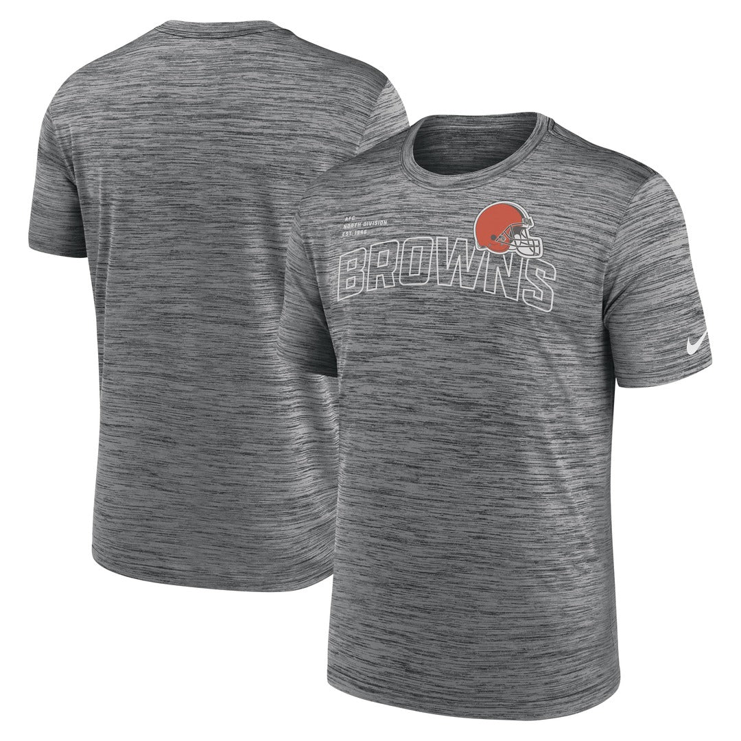 Shop Nike Men's NFL Cleveland Browns Velocity Arch T-Shirt Grey Edmonton Canada Store