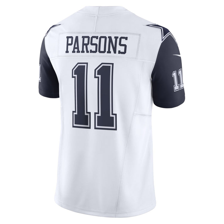 Shop Nike Men's NFL Dallas Cowboys Micah Parsons Limited Jersey White Alternate Edmonton Canada Store