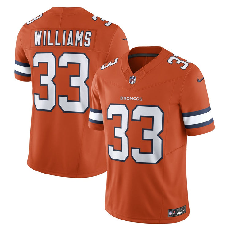 Shop Nike Men's NFL Denver Broncos Russell Wilson Limited Jersey Orange Home Edmonton Canada Store