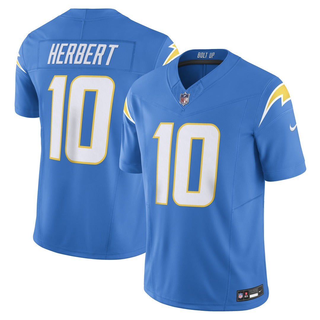 Nike Men s NFL Los Angeles Chargers Justin Herbert Limited Jersey Light Blue Medium