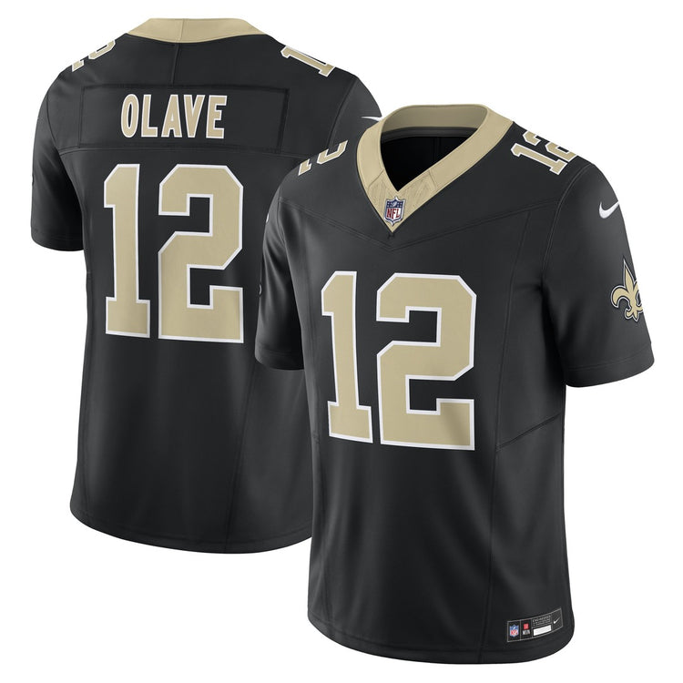 Shop Nike Men's NFL New Orleans Saints Chris Olave Limited Jersey Black Home Edmonton Canada Store