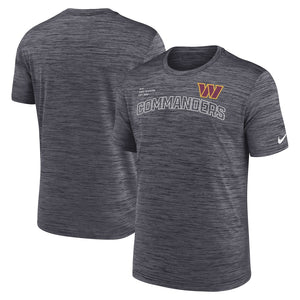 Shop Nike Men's NFL Washington Commanders Velocity Arch T-Shirt Black Edmonton Canada Store