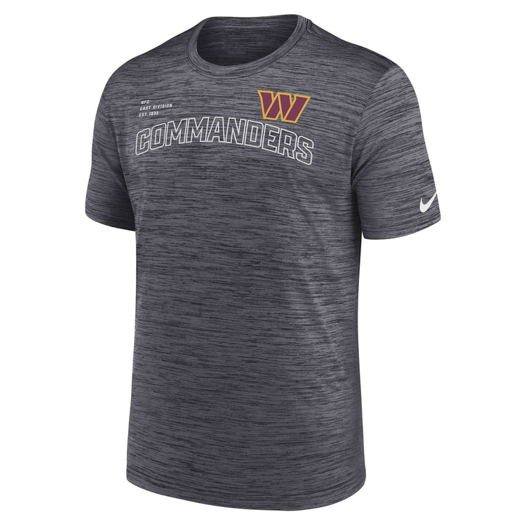 Shop Nike Men's NFL Washington Commanders Velocity Arch T-Shirt Black Edmonton Canada Store