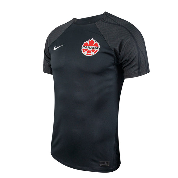 Shop Nike Men's Soccer Team Canada Store Jersey 2023 Black Edmonton Canada Store