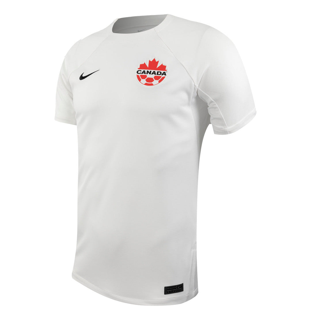 Shop Nike Men's Soccer Team Canada Store Jersey 2023 White Edmonton Canada Store