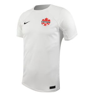 Shop Nike Men's Soccer Team Canada Store Jersey 2023 White Edmonton Canada Store