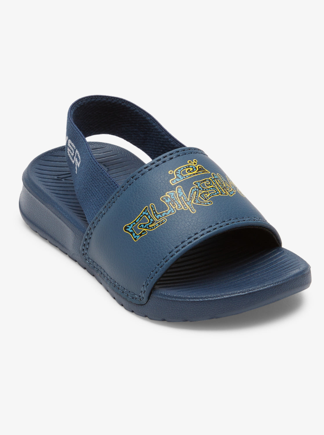 Shop Quiksilver Toddler Bright Coast Slide Sandal Blue Edmonton Canada Store