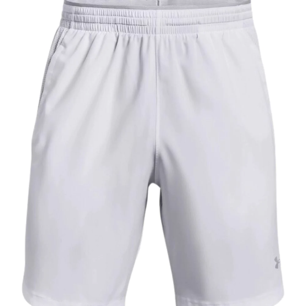Shop Under Armour Men's Heatgear Woven Training Shorts White Edmonton Canada Store