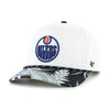 Shop '47 Brand Men's NHL Edmonton Oilers Tropic Hitch Cap White/Blue Edmonton Canada Store