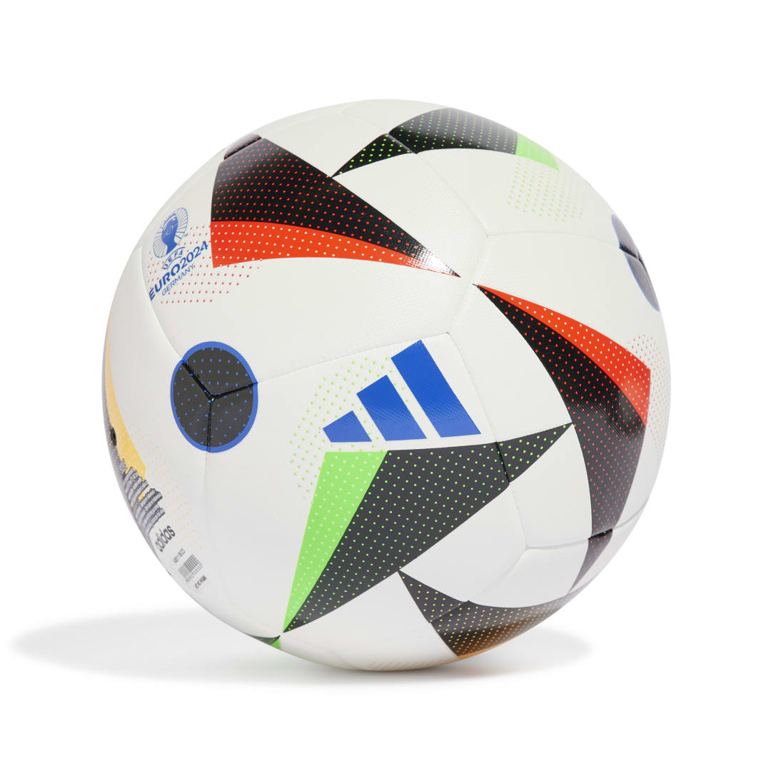 Shop adidas Euro 24 IN9366 Training Soccer Ball  White/Black/Blue Edmonton Canada Store