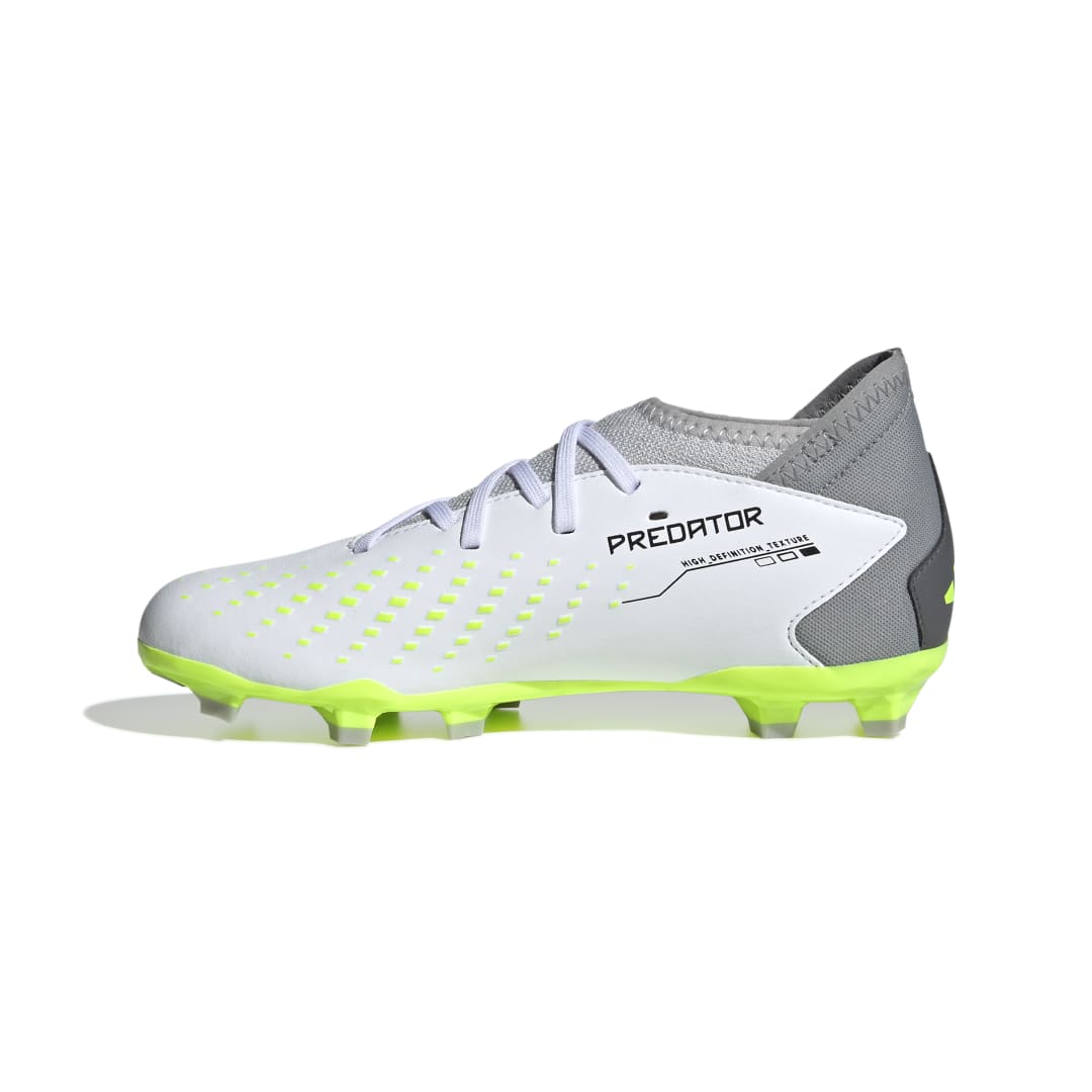 Shop adidas Junior Predator Accuracy.3 FG Soccer Shoe White/Black/Lemon Edmonton Canada Store