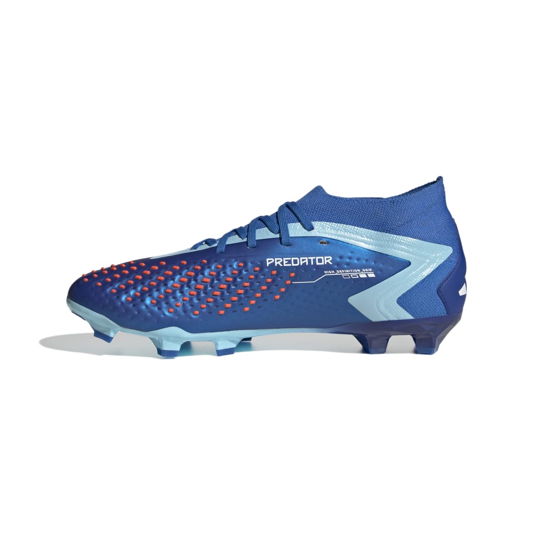 Blue predator soccer cleats best sale