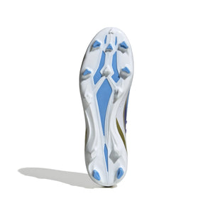 adidas Men's X Crazyfast League ID0712 FxG Messi Soccer Shoe Blue/White