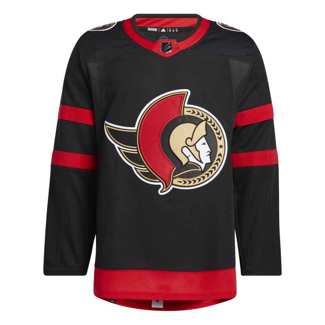 Shop adidas NHL Ottawa Senators Authentic Primegreen Home Jersey Edmonton Canada Store  