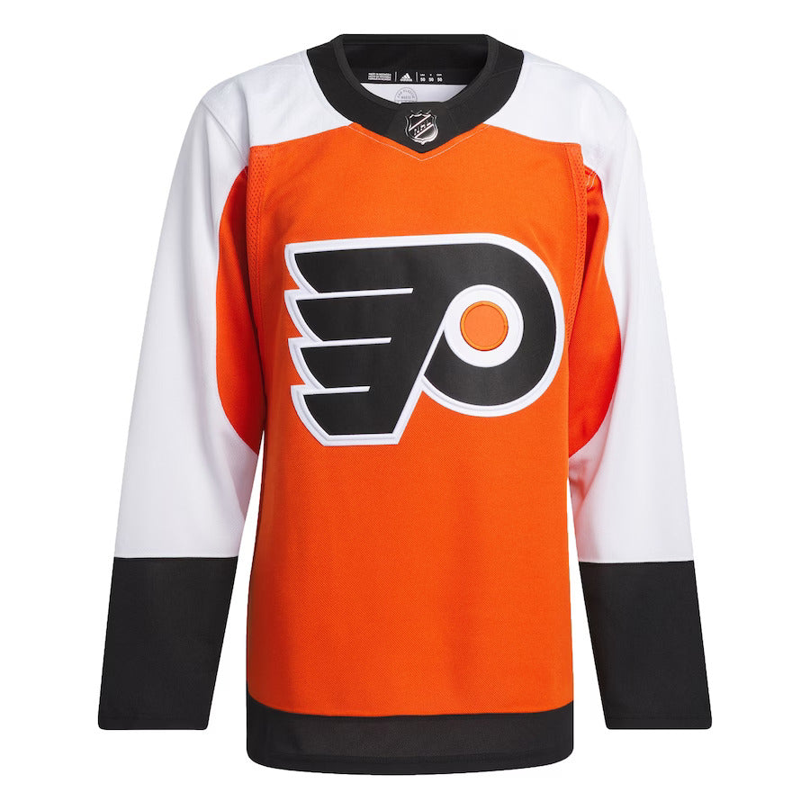 Adidas NHL Philadelphia Flyers Authentic Primegreen Home Jersey New Orange 54