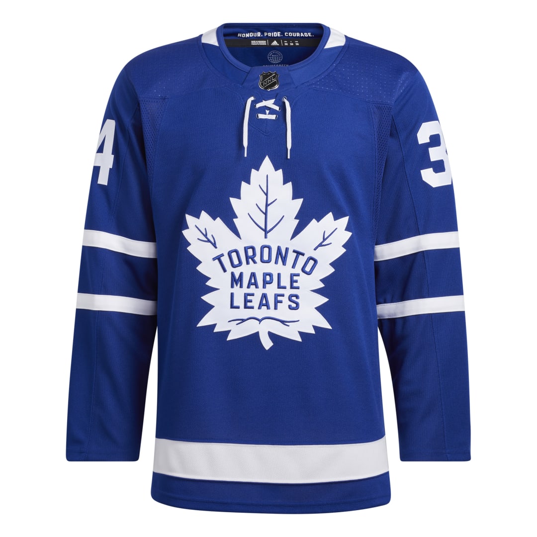 Shop adidas NHL Toronto Maple Leafs Auston Matthews Authentic Primegreen Home Jersey Edmonton Canada Store  