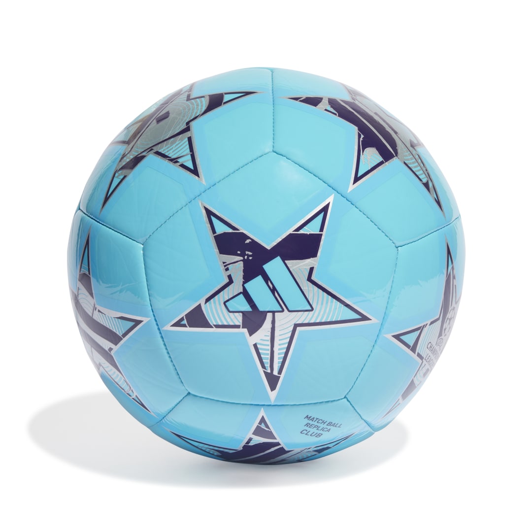 adidas UCL Club Soccer Ball  Blue/Silver