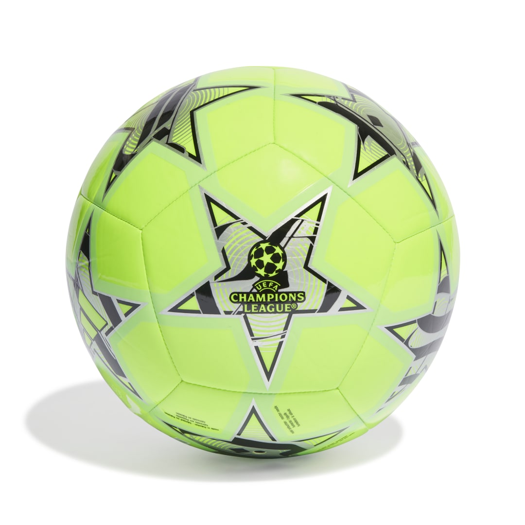 adidas UCL Club Soccer Ball  Green/Black/Silver