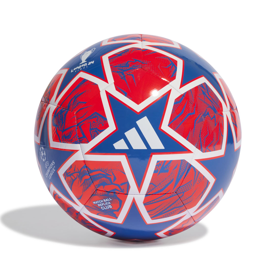 Shop adidas UCL IN9327 Club Soccer Ball  Blue/Red/White Edmonton Canada Store