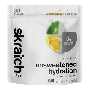 Skratch Labs Unsweetened Hydration Drink Mix 120g (30 Servings)