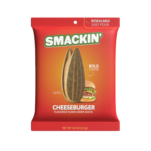Smackin' Sunflower Seeds 4oz Cheeseburger