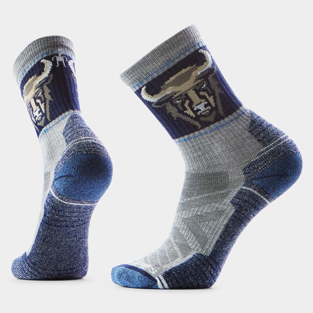 Smartwool Men's Hike Light Cushion Bison Crew Socks