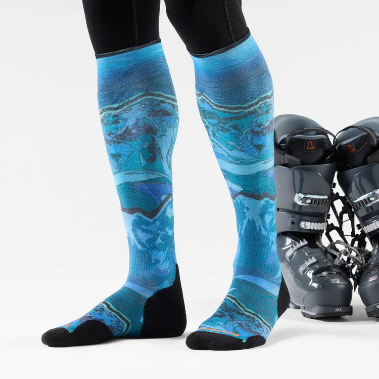 Smartwool Men's Ski Targeted Cushion Storm Peak OTC Socks