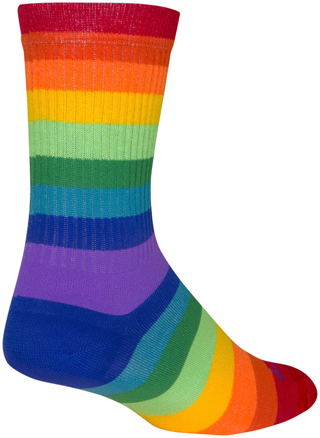 SockGuy Fabulous Crew 6" Cycling Bike Sock