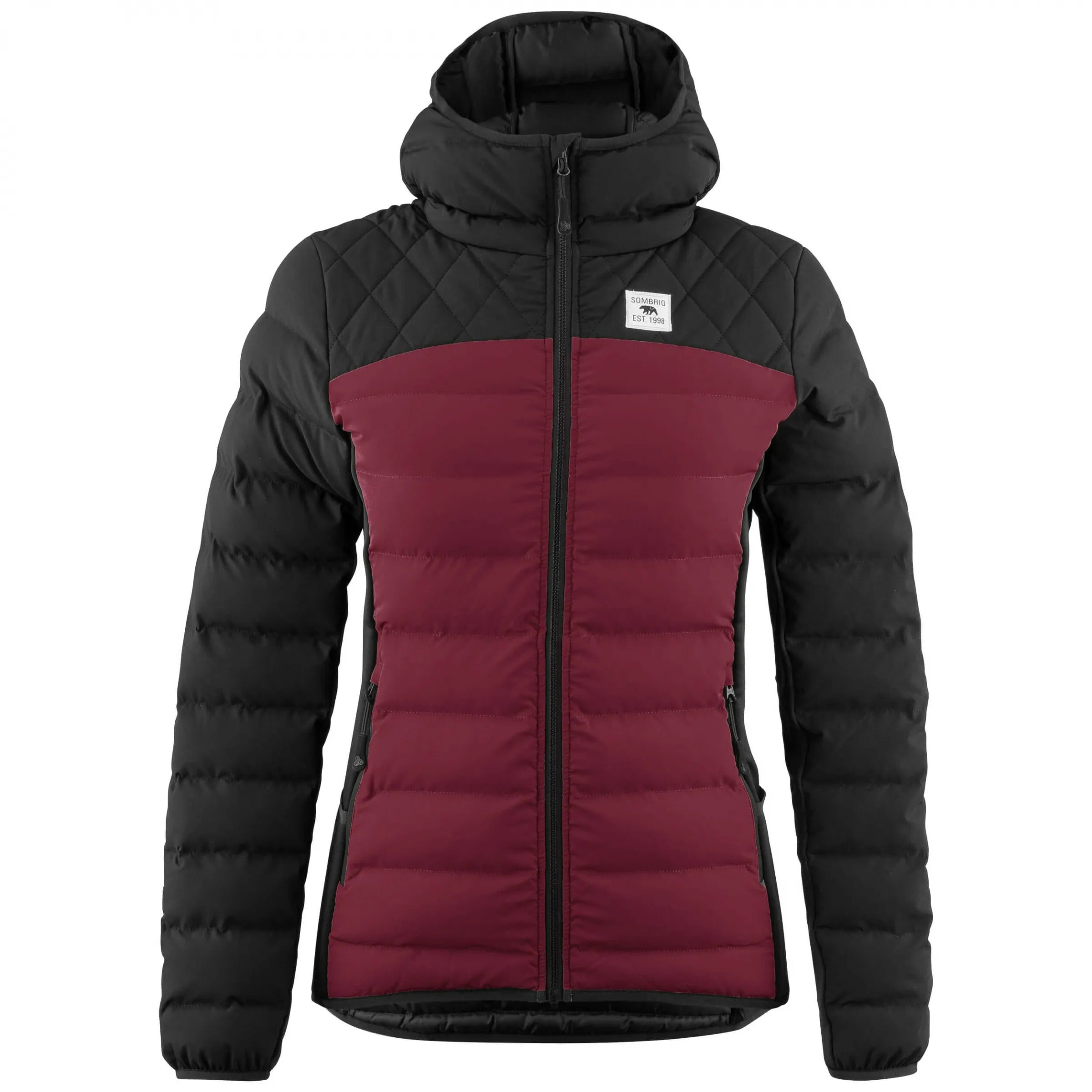 Sombrio Women's Buntzen Hoodie Bike Jacket Black Wine