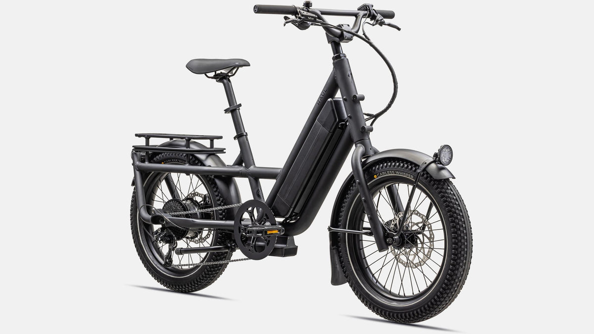 Specialized Globe Haul Step-Thru Electric Cargo Bike 2024 Satin Obsidian