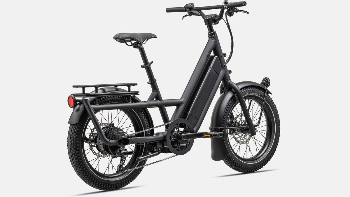Specialized Globe Haul Step-Thru Electric Cargo Bike 2024 Satin Obsidian