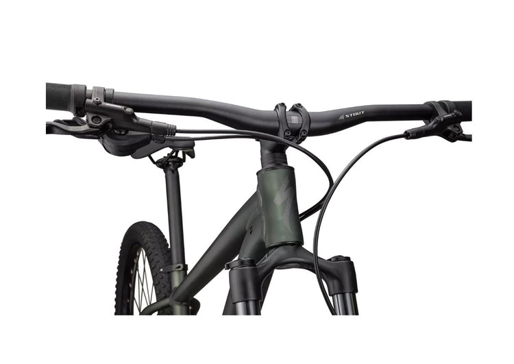 Specialized Rockhopper Comp 29 Hardtail Mountain Bike 2024 Satin Metallic Oak Green/Smoke 