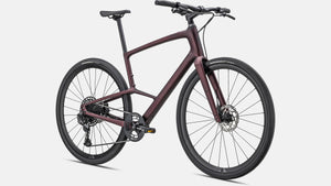 Specialized Sirrus X 5.0 Fitness Bike 2024 Satin Red Tint Carbon Black
