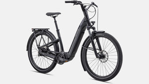 Specialized Turbo Como 4.0 IGH Step-Thru Electric Bike 2024 Cast Black Silver Reflective