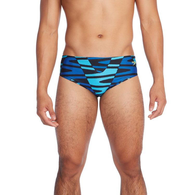 Speedo Men's Disco Boom Swim Brief Team Royal Blue