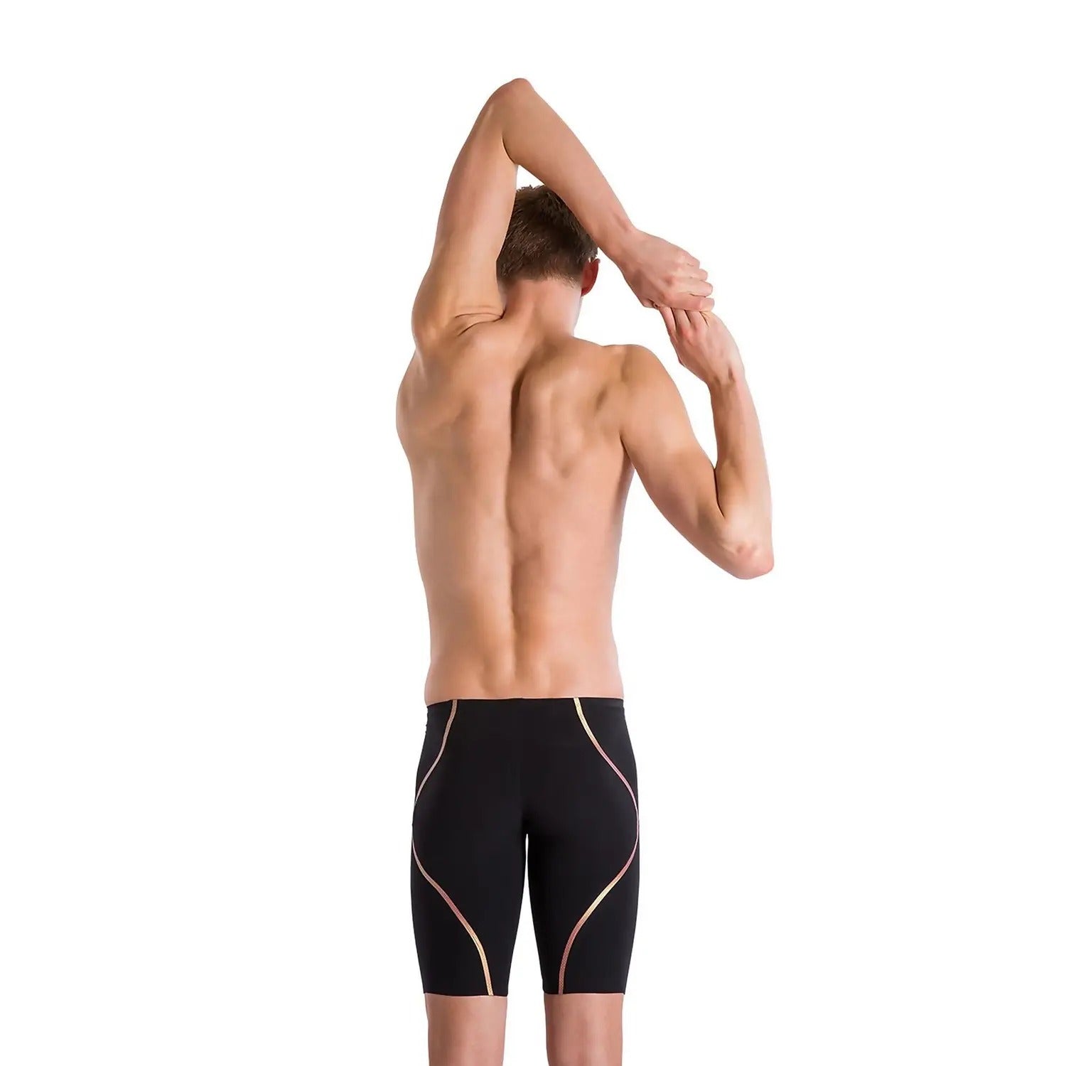 Speedo Men's Fastskin LZR Pure Intent Swim Jammer Black/Rose Gold 