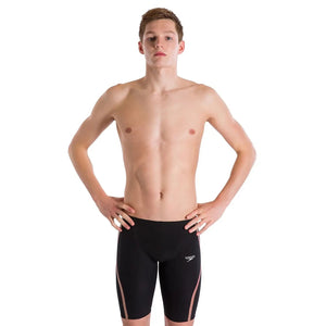 Speedo Men's Fastskin LZR Pure Intent Swim Jammer Black/Rose Gold 