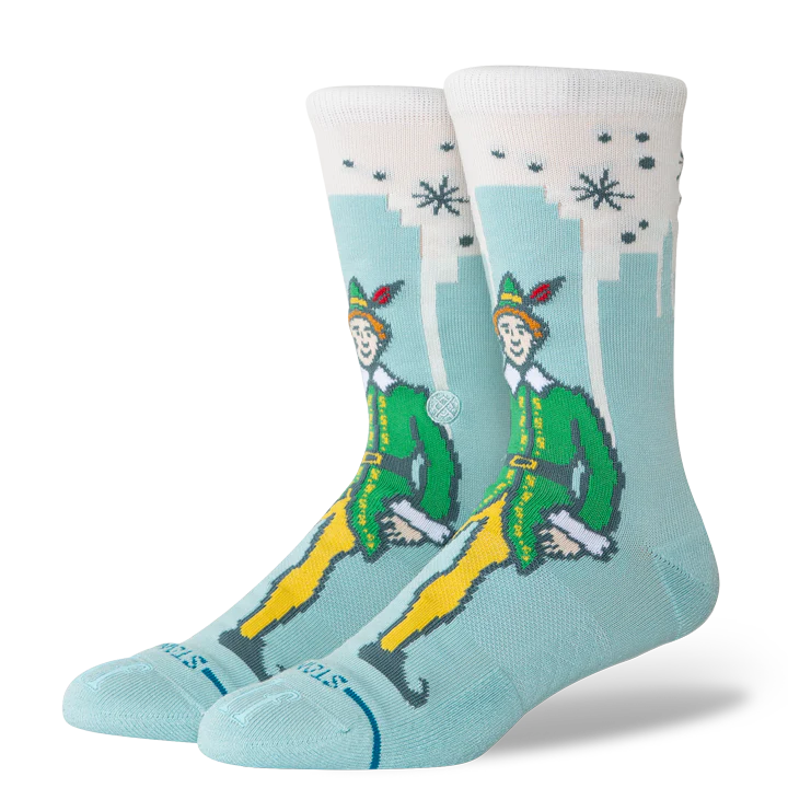Stance Adult Christmas Big City Elf Socks
