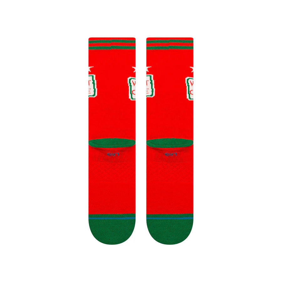 Stance Adult Christmas Elf Worlds Best Socks
