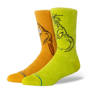Stance Adult Christmas Grinch & Max Socks
